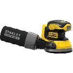 Ponceuse Excentrique - STANLEY FATMAX V20 - SFMCW220B-XJ - Sans fil - 18V