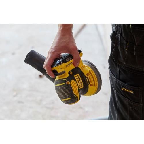 Ponceuse - Polisseuse Ponceuse Excentrique - STANLEY FATMAX V20 - SFMCW220B-XJ - Sans fil - 18V