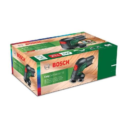 Ponceuse - Polisseuse Ponceuse-polisseuse Bosch EasyCurvSander 12 PowerForAll -Sans batterie. avec 3 eponges a polir. 9 abrasifs + aspirateur a