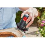 Ponceuse - Polisseuse Ponceuse-polisseuse Bosch EasyCurvSander 12 PowerForAll -Sans batterie. avec 3 eponges a polir. 9 abrasifs + aspirateur a