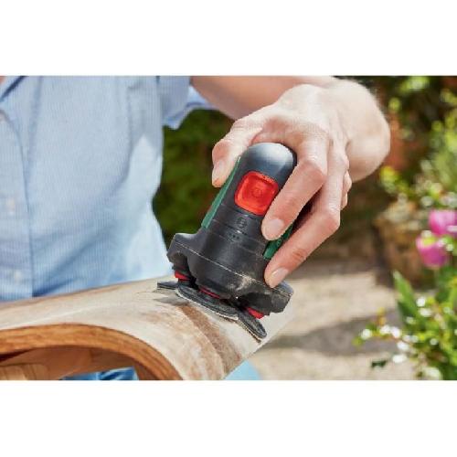 Ponceuse - Polisseuse Ponceuse-polisseuse Bosch EasyCurvSander 12 PowerForAll -Sans batterie. avec 3 eponges a polir. 9 abrasifs + aspirateur a