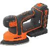 Ponceuse - Polisseuse Ponceuse de detail sans-fil 18V BLACK+DECKER -Livree sans batterie- - BDCDS18N-XJ