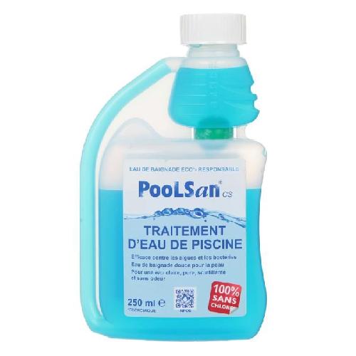 Produit De Traitement De L'eau POOLSAN Bouteille doseuse de desinfectant - 100 sans chlore - 250 ml