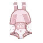 Porte-bébé pour poupon jusqu'a 42cm - SMOBY - Baby Nurse - 2 positions - lanieres réglables