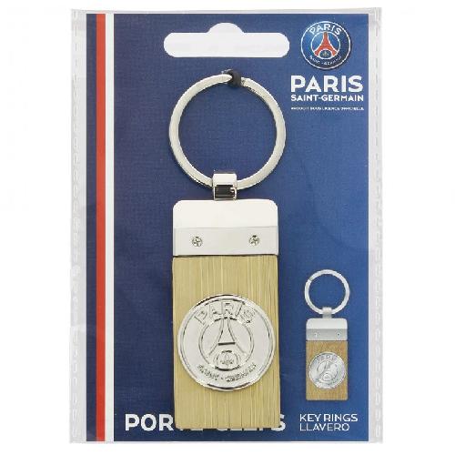 Porte-cles - Etui A Cle Porte-Clefs Paris Saint-Germain Bois-Metal x5 - Paris Saint Germain