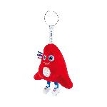 Porte-Cles Mascotte Jo 2024 14cm