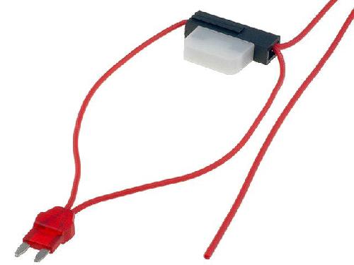 Porte-Fusibles pour auto Porte-Fusible Mini 8A 0.75mm2 rouge