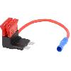 Porte-Fusibles pour auto Porte-Fusible ATO avec 2 Fusibles 10A rouge - ideal rajout + apres contact