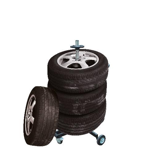 Demonte-pneu Porte roues mobile + housse
