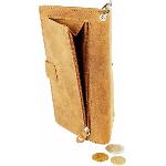 Portefeuille Portefeuille cuir Trucker brun avec chaine - Euroroutier