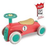 Porteur Baby Clementoni - Ma premiere voiture - 100% recyclé - Roues directrices et klaxon