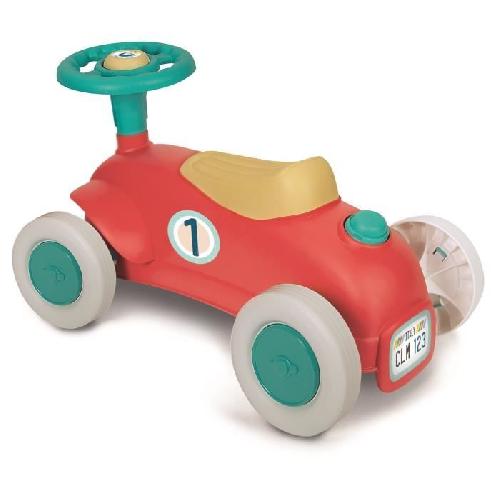 Porteur - Pousseur Porteur Baby Clementoni - Ma premiere voiture - 100% recyclé - Roues directrices et klaxon