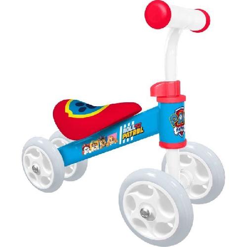 Porteur - Pousseur Porteur draisienne 4 roues - PAW PATROL - PAT PATROUILLE - Ma premiére Draisienne Baby Walker - Bleu et Rouge