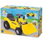 Tracteur - Vehicule Agricole - Vehicule De Chantier Porteur Tracto pelle - ECOIFFIER - Jaune - Pour Enfant de 12 a 36 mois