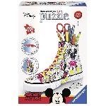 Puzzle Pot a crayon puzzle 3D Sneaker Disney Mickey Mouse - Ravensburger - Multicolore