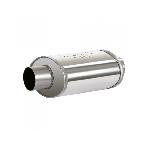 Pot Intermediaire Short Box Inox D50mm-370mm ovale Pot Intermediaire Short Box Inox D50mm-370mm ovale