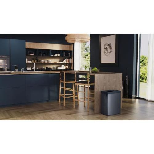 Poubelle - Corbeille - Support Sac Poubelle de tri - VERTO - CURVER - 54 L - Bleu perle