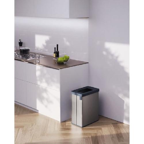 Poubelle - Corbeille - Support Sac Poubelle de tri - VERTO - CURVER - 54 L - Rose perle