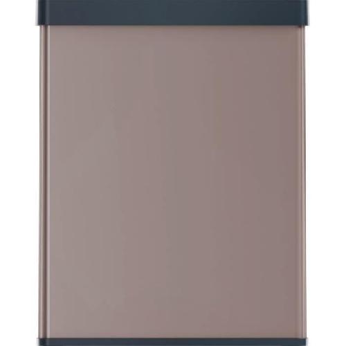 Poubelle - Corbeille - Support Sac Poubelle de tri - VERTO - CURVER - 54 L - Rose perle