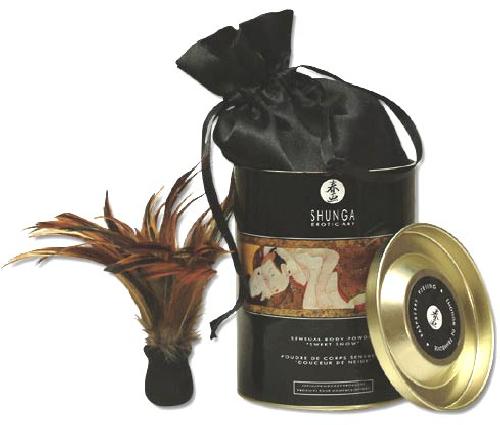 Coffrets et poudres Poudre de corps - Douceur des neiges - Miel de Nymphes - avec plumeau - 228g