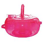 Pouf vibrant Sit n Love - Rose