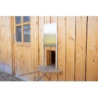 Poulailler Porte coulissante pour poulailler - KERBL - Alu - 30 x 40 cm - Taille M - Glissieres incluses