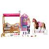 Poupee BARBIE Barbie Mysteries : The Great Horse Chase-Coffret écurie ultime - Barbie - HXJ44