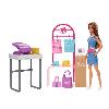 Poupee Barbie - Coffret Barbie Boutique Création - Poupée Mannequin - 5 ans et + - BARBIE - HKT78 - POUPEE MANNEQUIN BARBIE