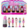 Poupee BARBIE Coffret Mini BarbieLand 6 rouge a levres avec mini poupées - JBD26