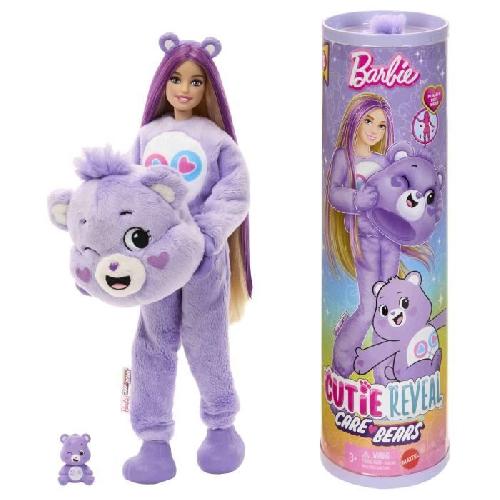 Poupee Poupée Barbie Cutie Reveal Bisounours Tougentille Mauve - 3 ans+- JCN94