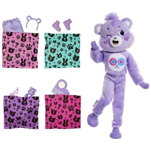 Poupee Poupée Barbie Cutie Reveal Bisounours Tougentille Mauve - 3 ans+- JCN94