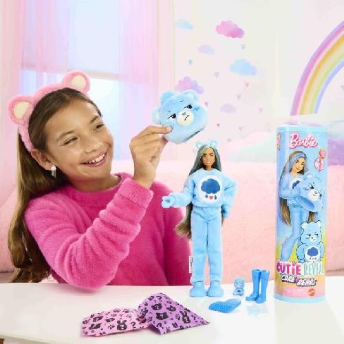 Poupee Poupée Barbie Cutie Reveal Bisounours Touronchon Bleu - 3ans +- JCN96