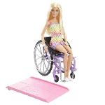 Poupee Barbie Fauteuil Roulant Blonde - Barbie - 3 Ans Et +