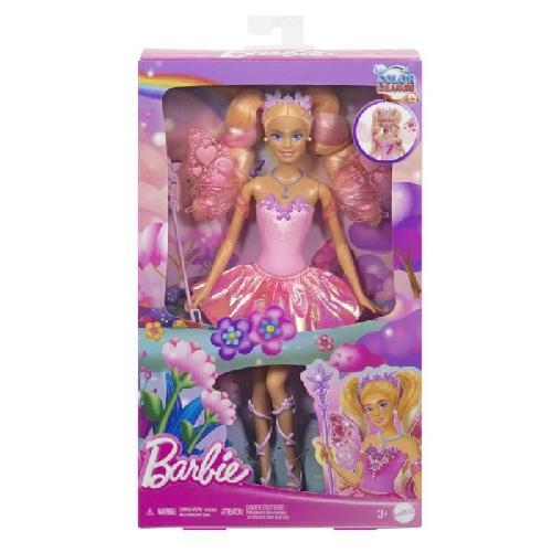 Poupee Poupée Barbie Fée-Ailes Et Tenue Avec Changement De Couleur