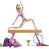 Poupee Barbie-Gymnastique-Coffret avec poupée et plus de 10 accessoires HRG52