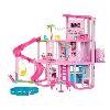 Poupee Barbie-Maison de Reve-Maison de poupée 3 niveaux. piscine et toboggan HMX10