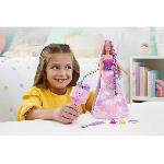 Poupee Poupée Barbie Tresses Magiques - BARBIE - Princesse - 3 ans et +