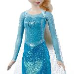 Poupee Poupée Elsa Chantante - Disney Princess - La Reine des Neiges - Tenue Bleu Glacial - Pour Enfant de 3 Ans et +