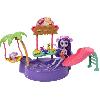 Poupee Enchantimals-Piscine singe-Coffret poupée et accessoires HTW73