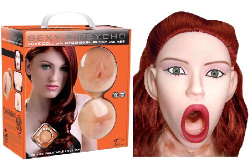 Poupee Gonflable Sexy and Psycho en Cyberskin