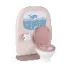 Poupee Jouet pour enfant - Smoby - Baby Nurse - Lavabo et toilettes - Effet carrelage - Accessoires inclus