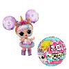 Poupee L.O.L. Surprise Water Balloon - Mini poupée 7.5cm - Coiffure ballon d'eau avec paillettes - 3 paires de ballons incluses