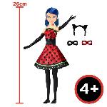 Poupee Poupée Ladybug Transformation - BANDAI - Miraculous 26 cm - Changement de tenue