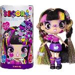 Poupée - LANSAY - 55103 - Decora Girlz - Minis Poupées Fashion a Personnaliser - Luna