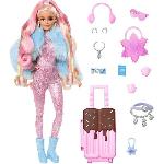 Poupee mannequin Barbie Extra Neige - Barbie - HPB16 - 15 vetements et accessoires inclus