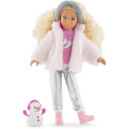 Poupee Poupée mannequin - COROLLE - Valentine a la Montagne - 28 cm - 4 accessoires - des 4 ans