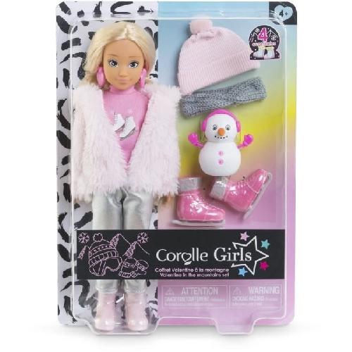 Poupee Poupée mannequin - COROLLE - Valentine a la Montagne - 28 cm - 4 accessoires - des 4 ans