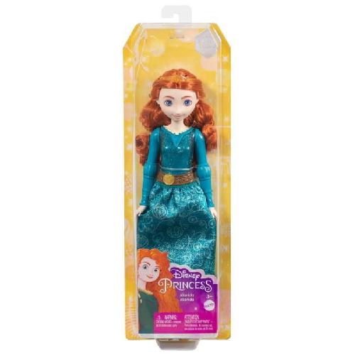 Poupee Poupee Merida Disney Princess - 29cm - Tenue pailletee vert canard - Pour enfants de 3 ans et plus