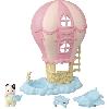 Poupee Mini-univers - SYLVANIAN FAMILIES - La montgolfiere des bébés - Rose - Pour enfants de 3 ans et plus