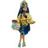 Poupee Monster High-Poupée Cleo De Nile avec tenue pour le Monster Fest HXH81